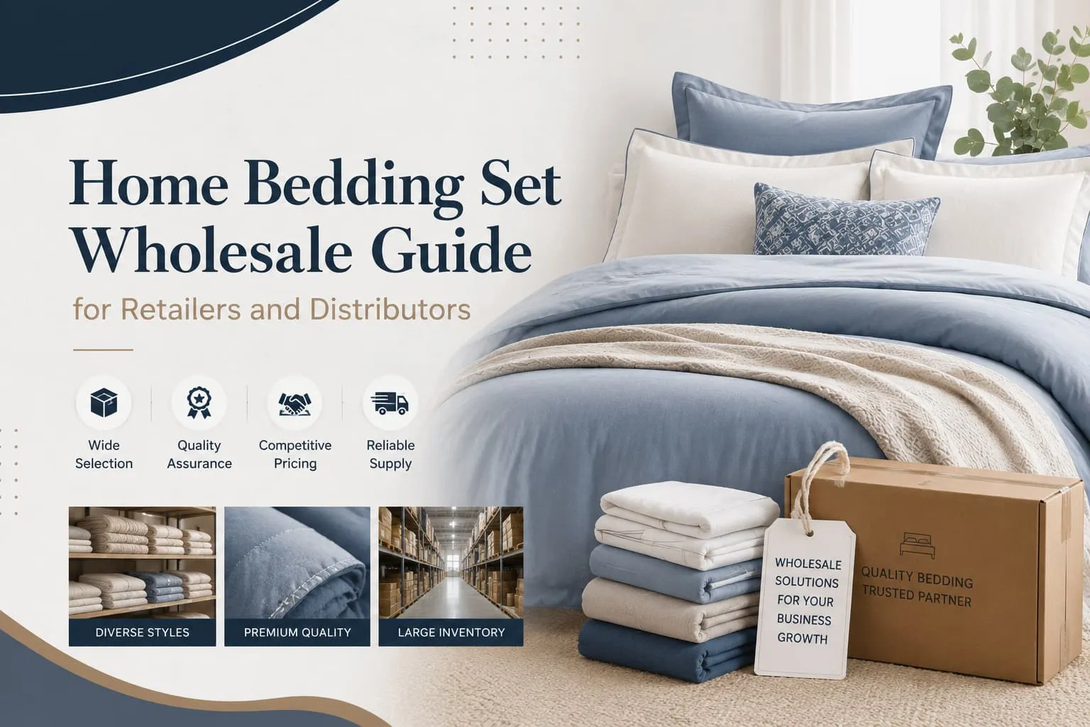 Home Bedding Set Wholesale Guide for Retailers and Distributors